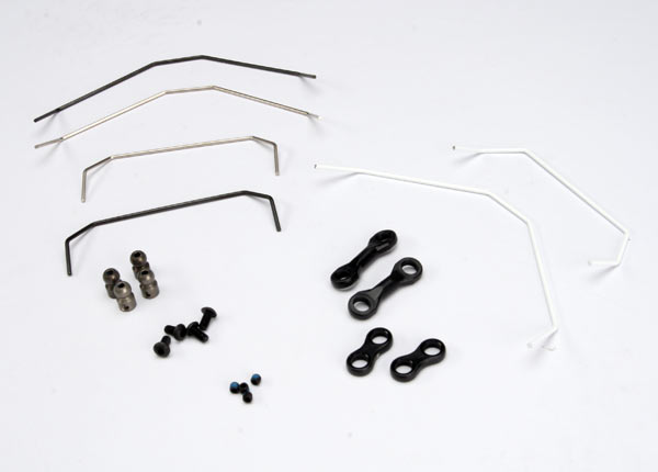 Traxxas Sway Bar Kit (Front And Rear) (Includes Sway Bars And Li