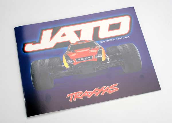 Traxxas Owner's Manual, Jato - Click Image to Close
