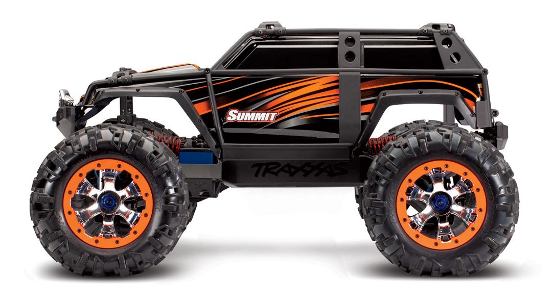 Traxxas Summit RTR 4WD Monster Truck OrangeX with TQi