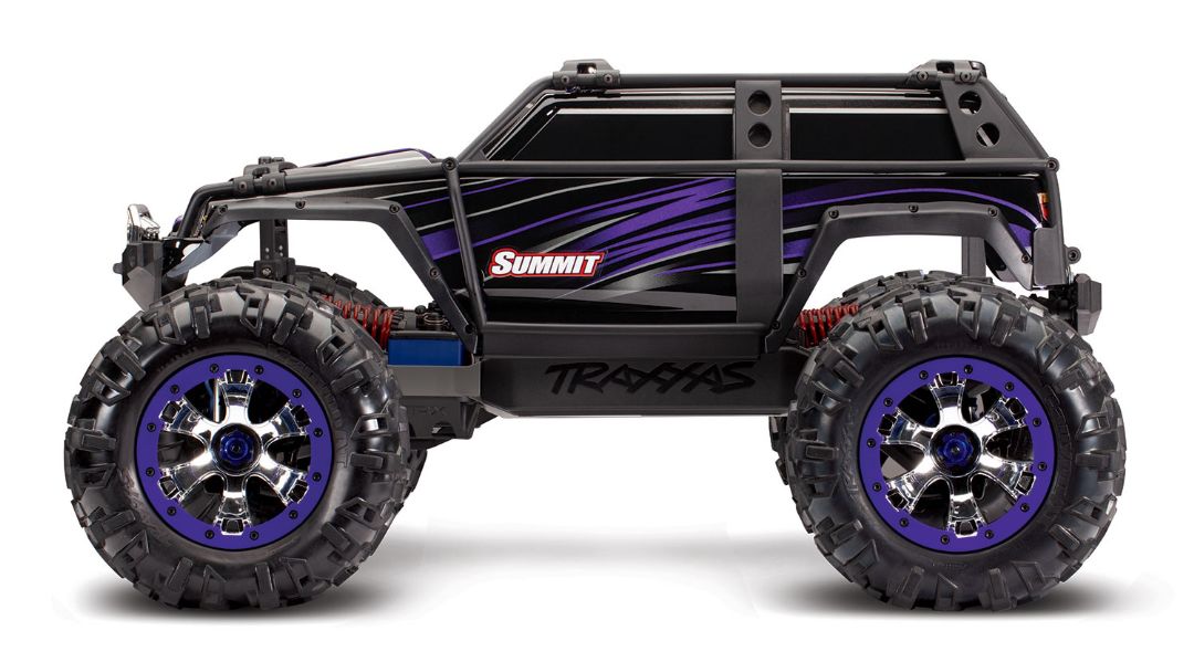 Traxxas Summit RTR 4WD Monster Truck Purple with TQi