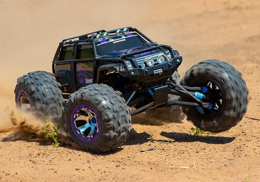Traxxas Summit RTR 4WD Monster Truck Purple with TQi