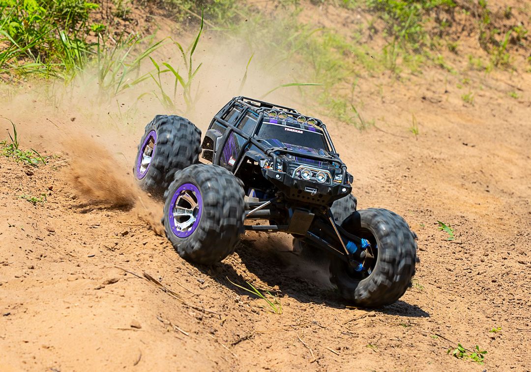 Traxxas Summit RTR 4WD Monster Truck Purple with TQi