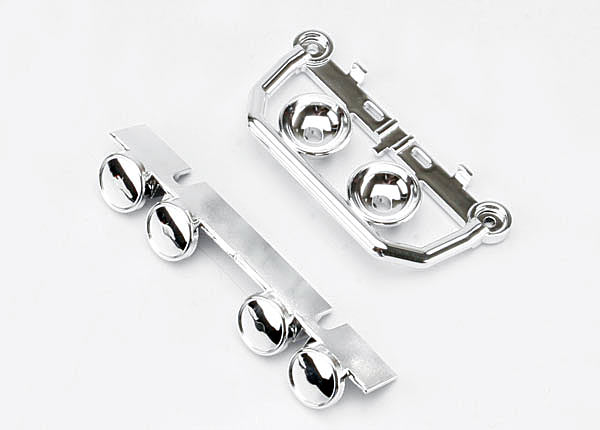 Traxxas Roof/Bumper Light Bar Set (Chrome) - Click Image to Close