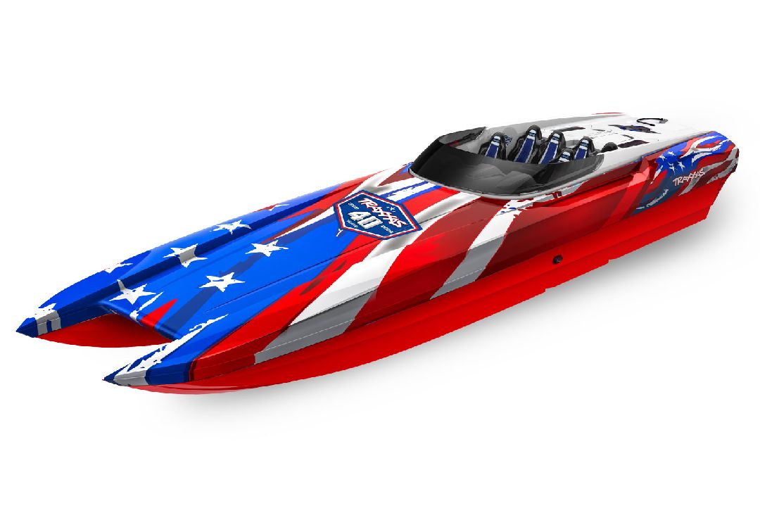 Traxxas DCB M41 Widebody 40" Catamaran Race Boat - 40th