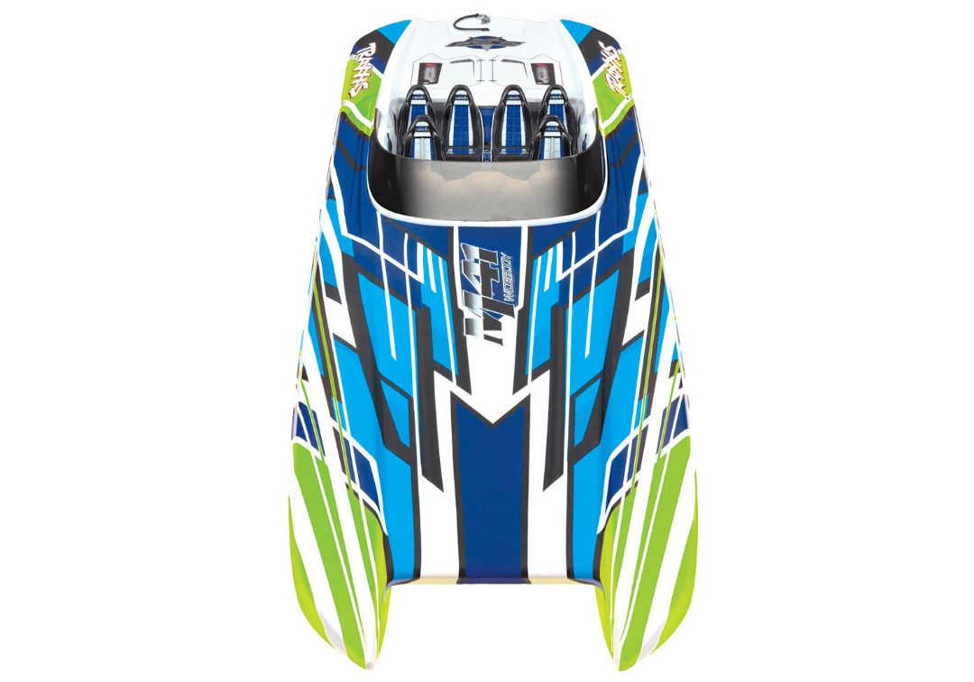 Traxxas DCB M41 Widebody 40" Catamaran Race Boat GreenX