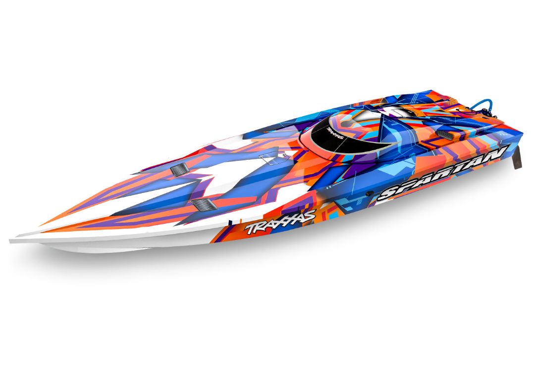 Traxxas Spartan Brushless 36" Race Boat, OrangeR