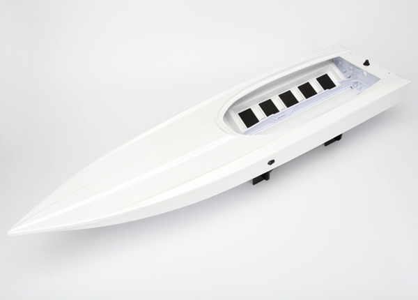 Traxxas Hull, Spartan, White (no graphics) (fully assembled) *Lifetime Replacement Plan available