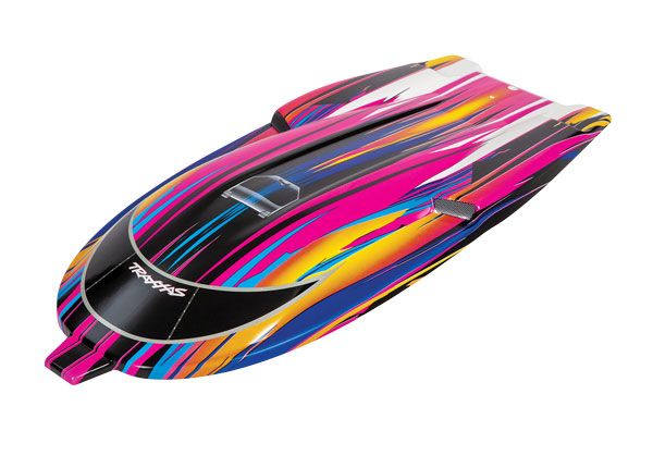 Traxxas Hatch, Spartan, pink graphics - Click Image to Close