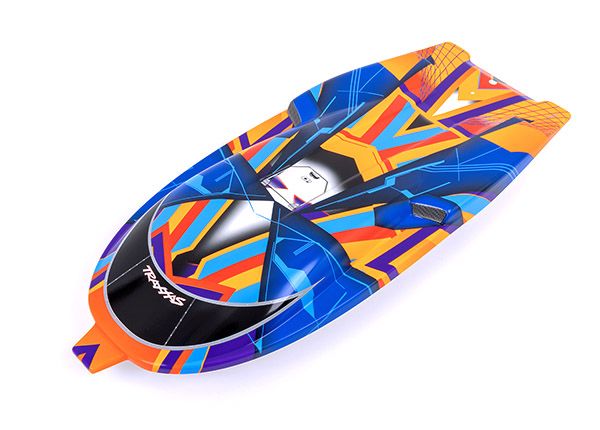 Traxxas Hatch, Spartan, Orange Graphics - Click Image to Close