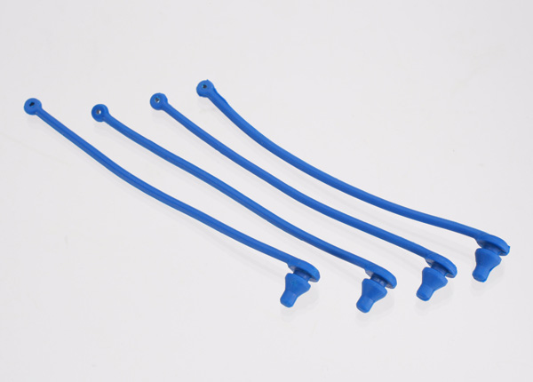 Traxxas Body Clip Retainer Set (Blue) (4) - Click Image to Close