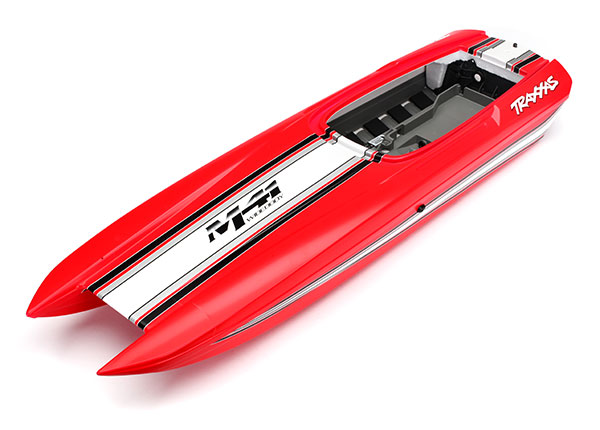 Traxxas Hull, DCB M41, red (fully assembled)