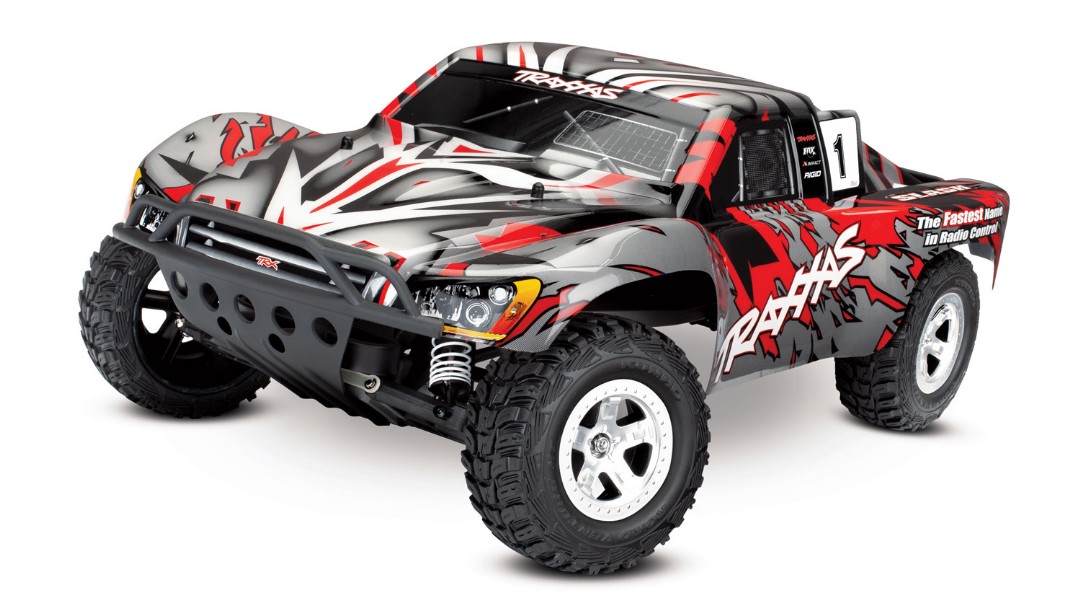 Traxxas Slash 2WD 1/10 RTR Electric Short Course Truck Red, No Battery/Charger, Brushed ESC XL-5 with Titan 12t