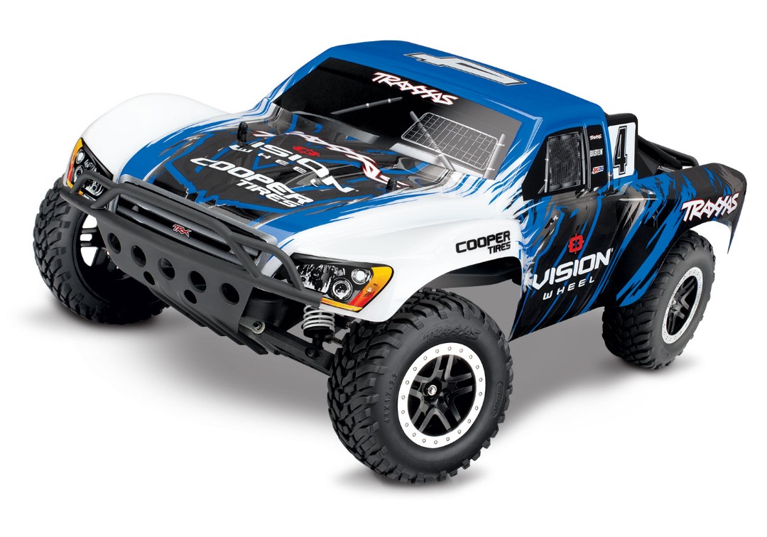 Traxxas Slash 2WD 1/10 RTR Electric Short Course Truck Keegan Kincaid, 7-cell NiHM Battery. 4A DC charger. Brushed ESC XL-5 with Titan 12t
