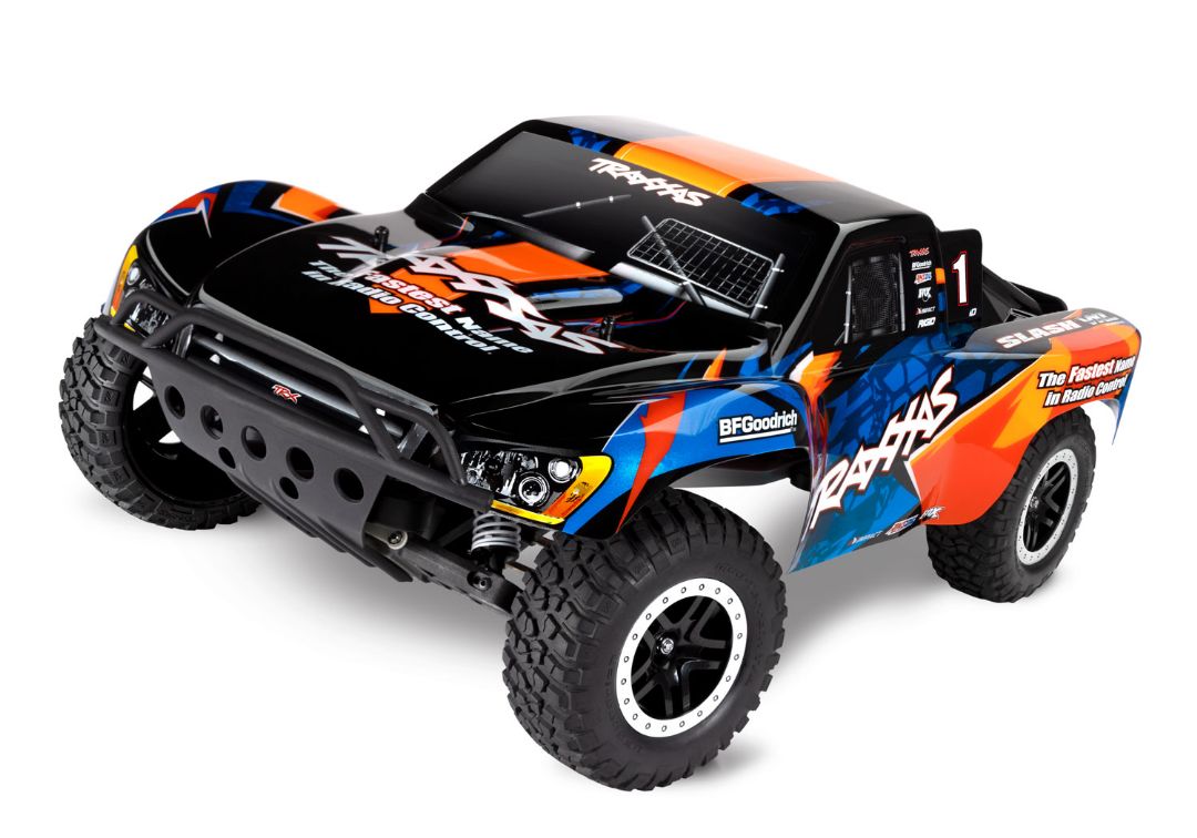 Traxxas Slash VXL Brushless 1/10 RTR Short Course Truck - Orange with Magnum Transmission (No Battery or Charger)