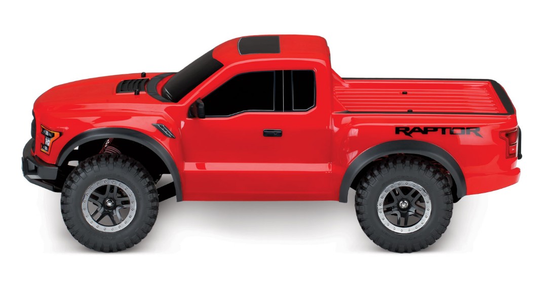 Traxxas Red 2017 Ford Raptor RTR 1/10 2WD Truck