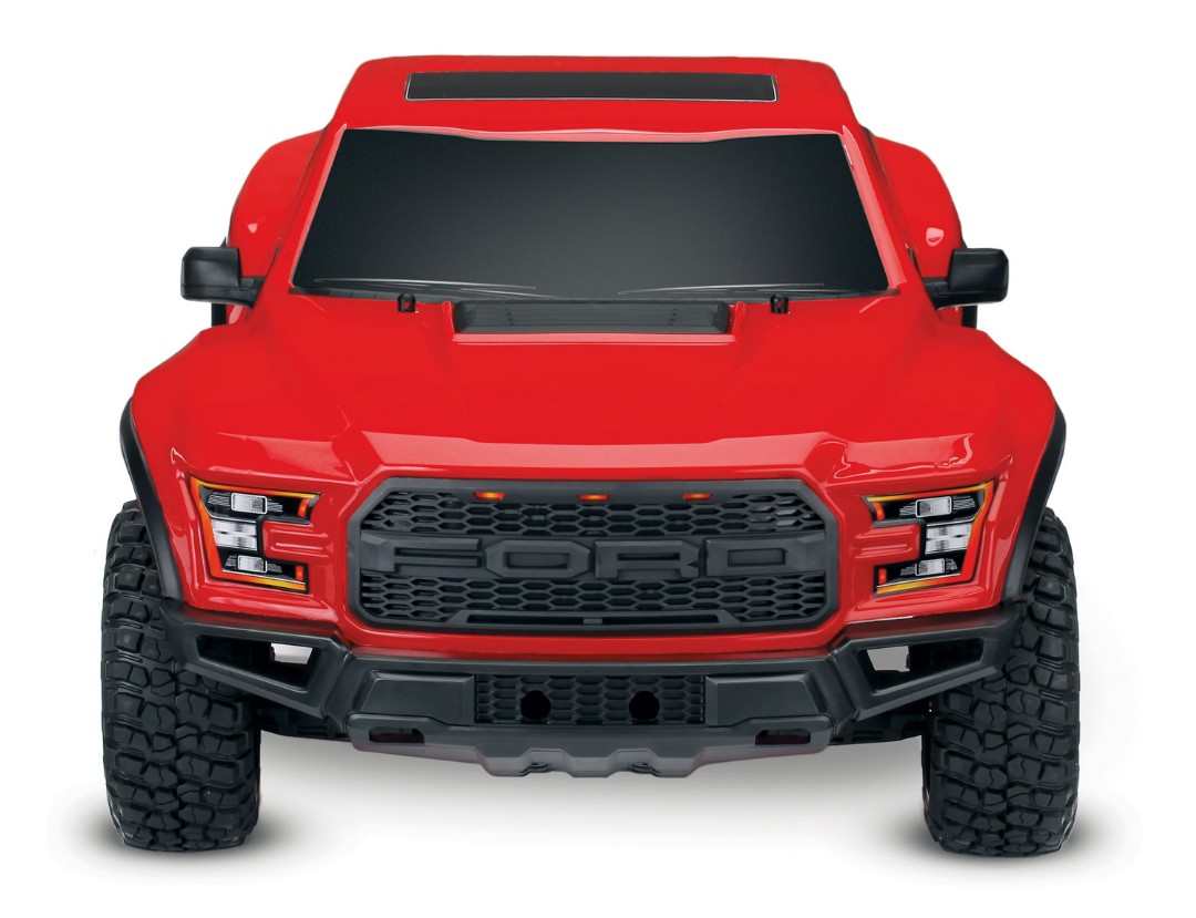 Traxxas Red 2017 Ford Raptor RTR 1/10 2WD Truck