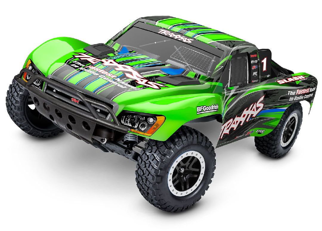 Traxxas Slash 1/10 Brushless 2WD Short Course Truck RTR - Green