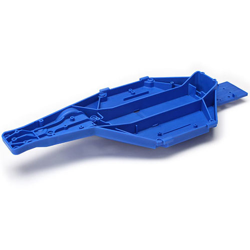 Traxxas Slash 2WD LCG Chassis (Blue) - Click Image to Close