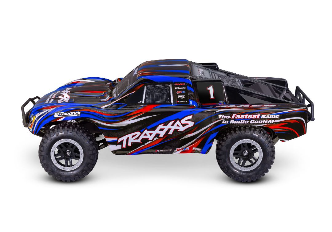 Traxxas 1/10 Slash BL-2S HD 2wd RTR - Blue w/ Charger & Battery