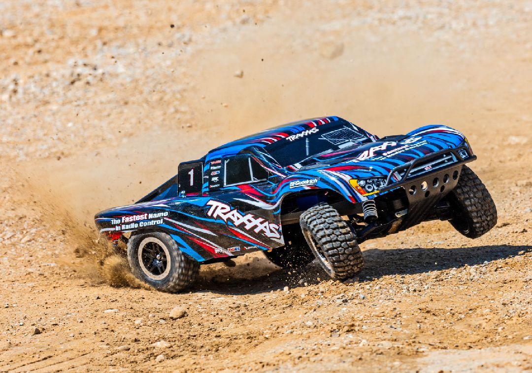 Traxxas 1/10 Slash BL-2S HD 2wd RTR - Blue w/ Charger & Battery
