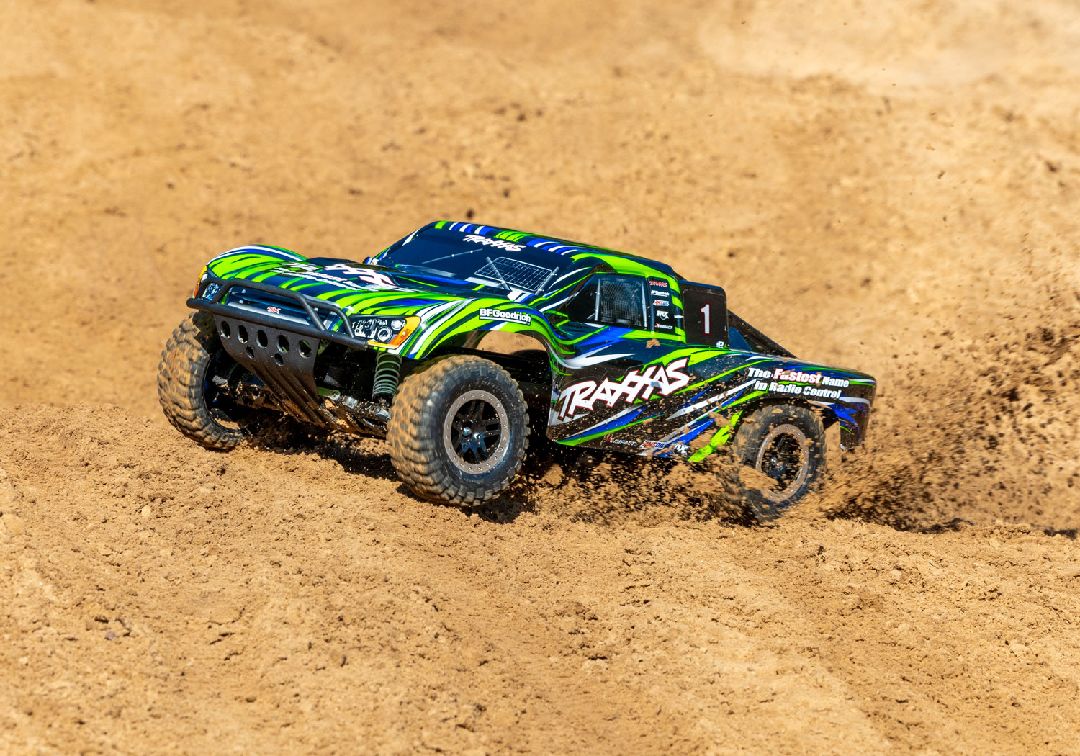 Traxxas 1/10 Slash BL-2S HD 2wd RTR - Green w/ Charger & Battery