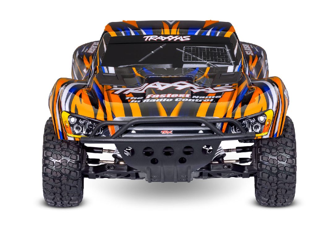 Traxxas 1/10 Slash BL-2S HD 2wd RTR - Orange w/Charger & Battery