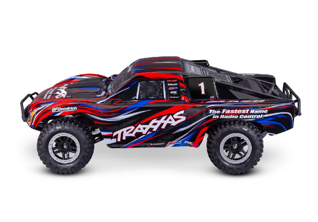 Traxxas 1/10 Slash BL-2S HD 2wd RTR - Red w/ Charger & Battery