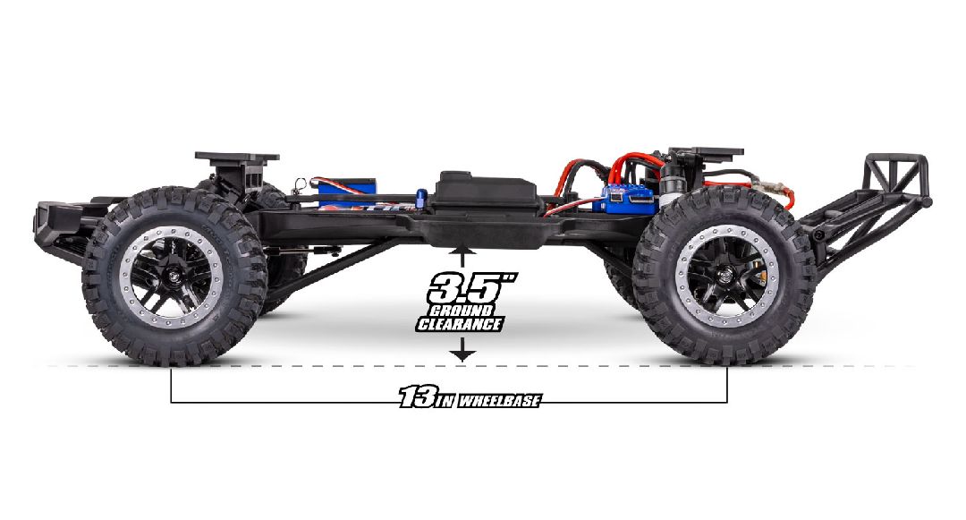 Traxxas 1/10 F150 Raptor BL-2S HD 2wd RTR - Fox w/Charger&Battey