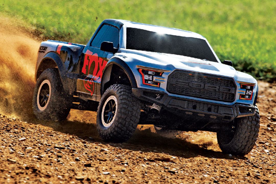 Traxxas 1/10 F150 Raptor BL-2S HD 2wd RTR - Fox w/Charger&Battey