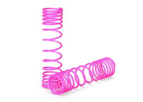Traxxas Progressive Springs (Front) (Pink)