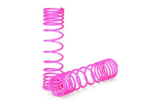 Traxxas Progressive Springs (Rear)(Pink) - Click Image to Close