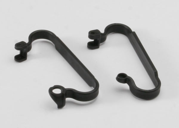 Traxxas Nerf Bars, Chassis (Black) - Click Image to Close