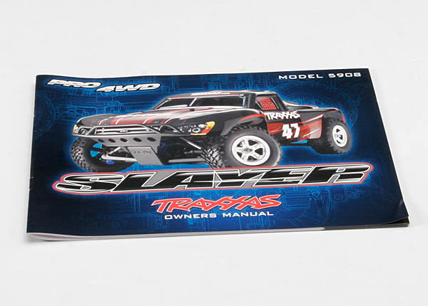 Traxxas Owner's Manual, Slayer - Click Image to Close