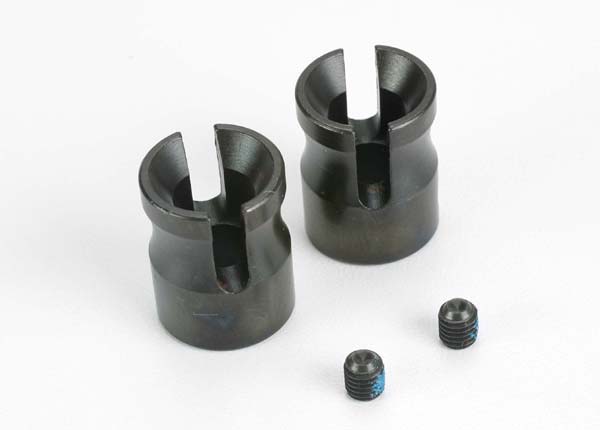 Traxxas Diff Yokes (2) w/ Set (Set Screws