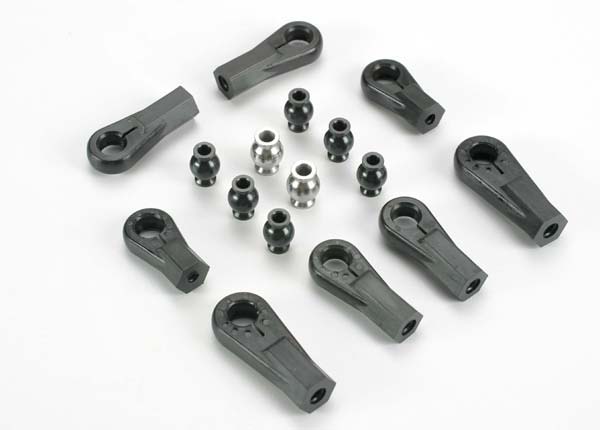 Traxxas Plastic Rod Ends (8) (1/6 And 1/5 Scale)/ Hollow Ball Co