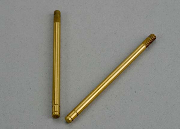 Traxxas Shock Shafts, Hardened Steel, Titanium Nitride Coated (Front) (2)