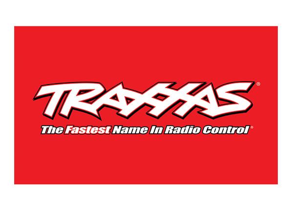 Traxxas 3' x 5' Traxxas Logo Flag - Red - Click Image to Close