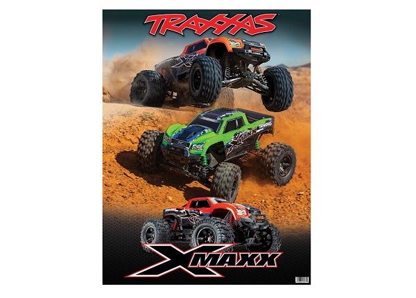 Traxxas X-Maxx 36x48 Window Cling - Click Image to Close