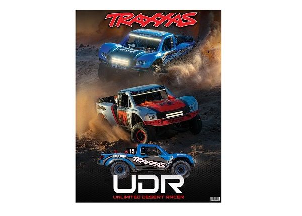 Traxxas UDR 36x48 Window Cling - Click Image to Close