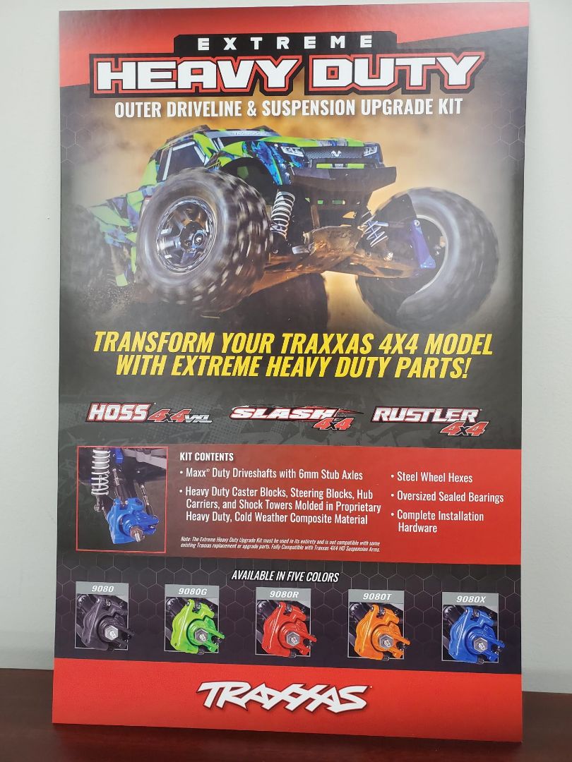 Traxxas Easel - Extreme Heavy Duty Upgrade Kit