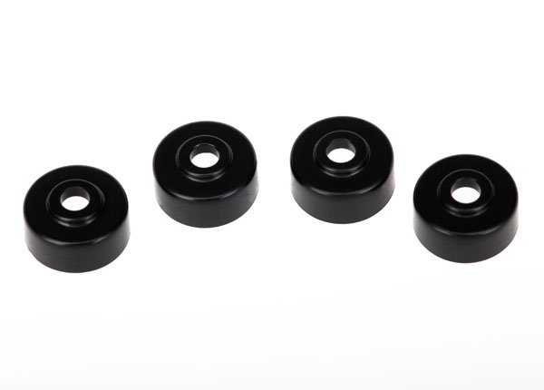 Traxxas Motor Caps (4) (Black)