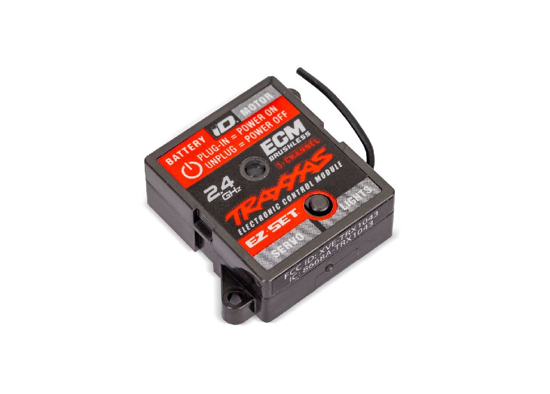 Traxxas TRX-4M Brushless Power System receiver, waterproof