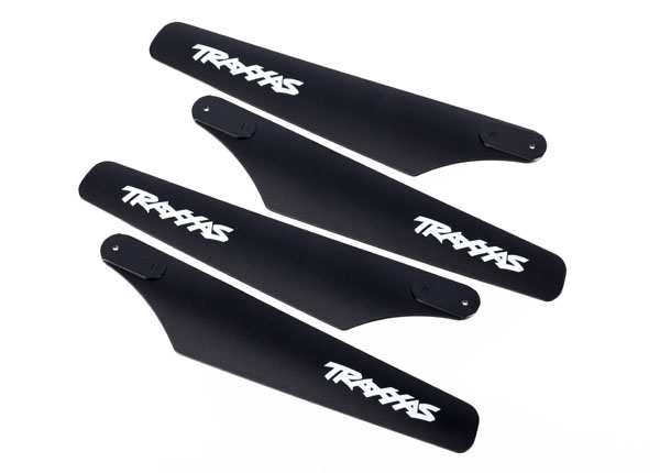Traxxas Upper & Lower Rotor Blade Set (4) (DR-1) - Click Image to Close