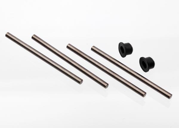 Traxxas Suspension Pins, Font & Rear (4)/ Tie Bar Bushings - Click Image to Close