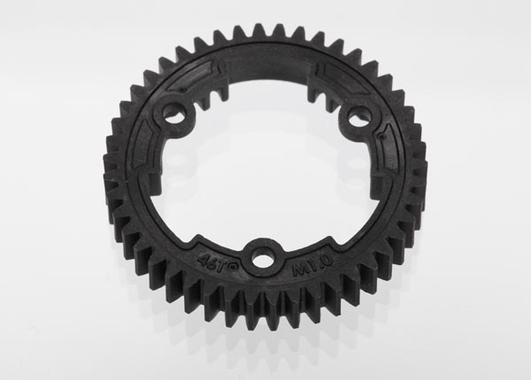 Traxxas Spur gear, 46-tooth (1.0 metric pitch) - Click Image to Close