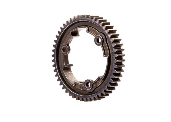 Traxxas Spur gear, 50-tooth, steel (wide-face, 1.0 metric pitch) - Click Image to Close