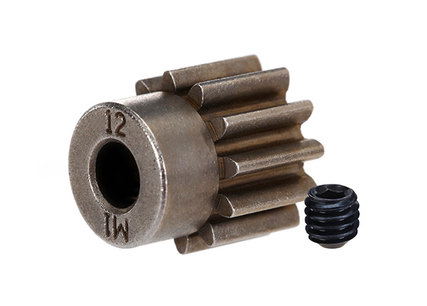 Traxxas Mod 1 Pinion Gear 5mm Shaft (12) (compatible with steel spur gears)