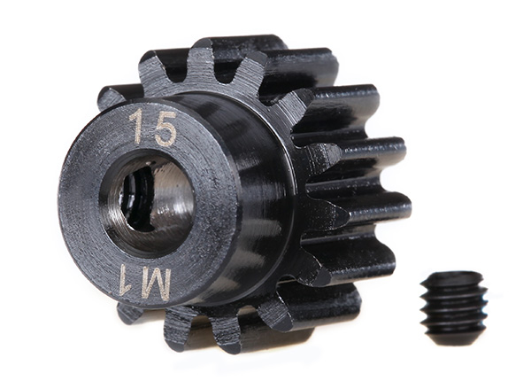 Traxxas Mod 1 Machined Pinion Gear 5mm Shaft (15) - Click Image to Close