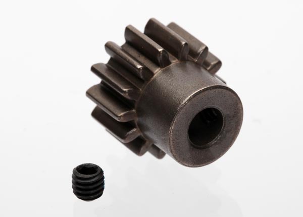 Traxxas Mod 1 Steel Pinion Gear 5mm Shaft (14) - Click Image to Close