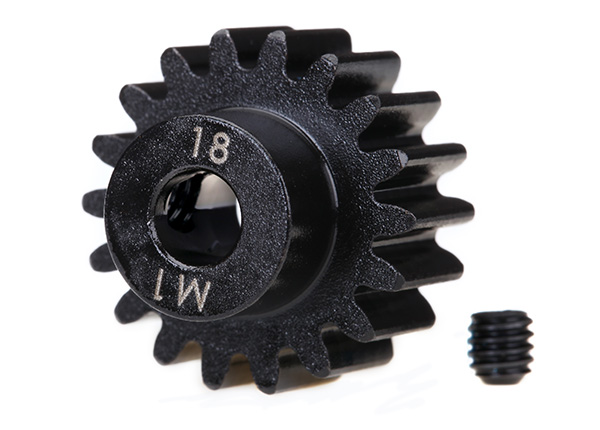 Traxxas Mod 1 Machined Pinion Gear 5mm Shaft (18) - Click Image to Close